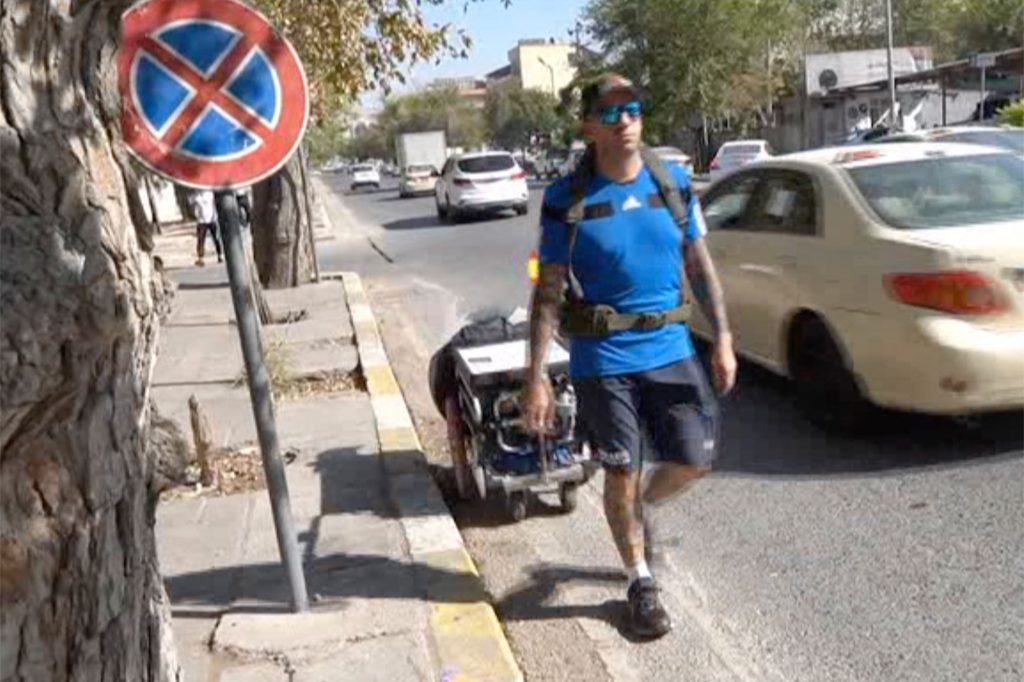 Spanish man traveling to World Cup by foot reported missing in Iran