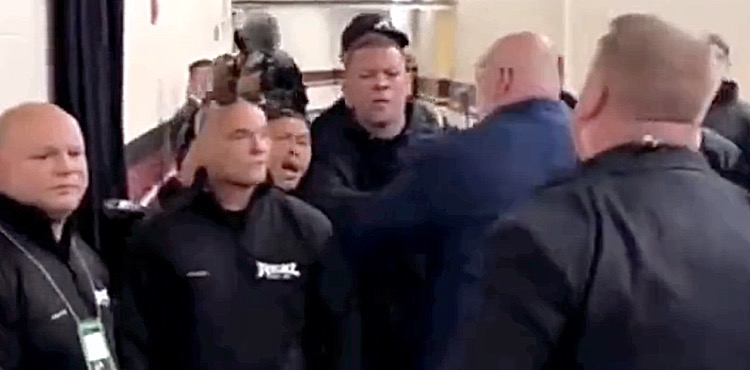 Nate Diaz involved in backstage scuffle with members of Jake Paul’s team | Video