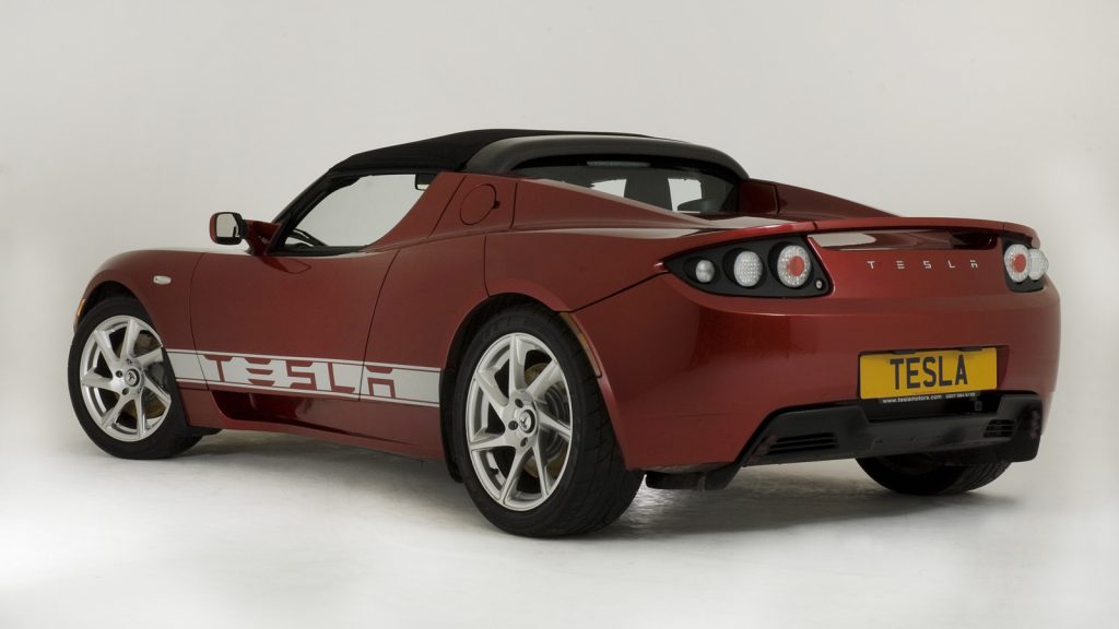 Here’s What An Original Tesla Roadster Is Worth Today