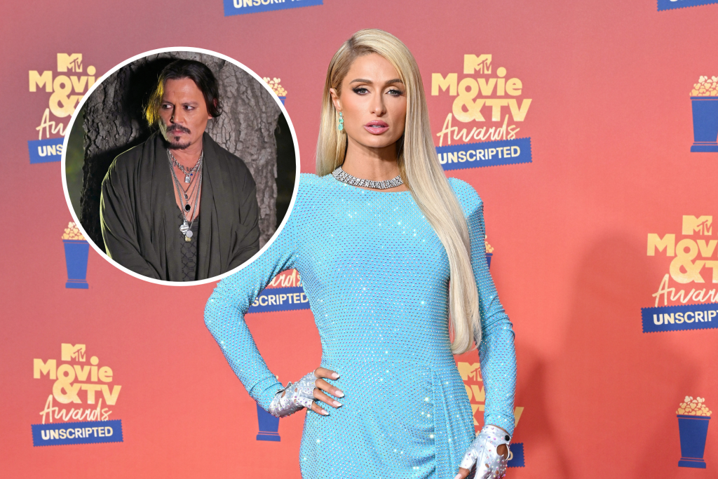 Paris Hilton Subtly Supports Johnny Depp Amid Rihanna Fashion Show Backlash