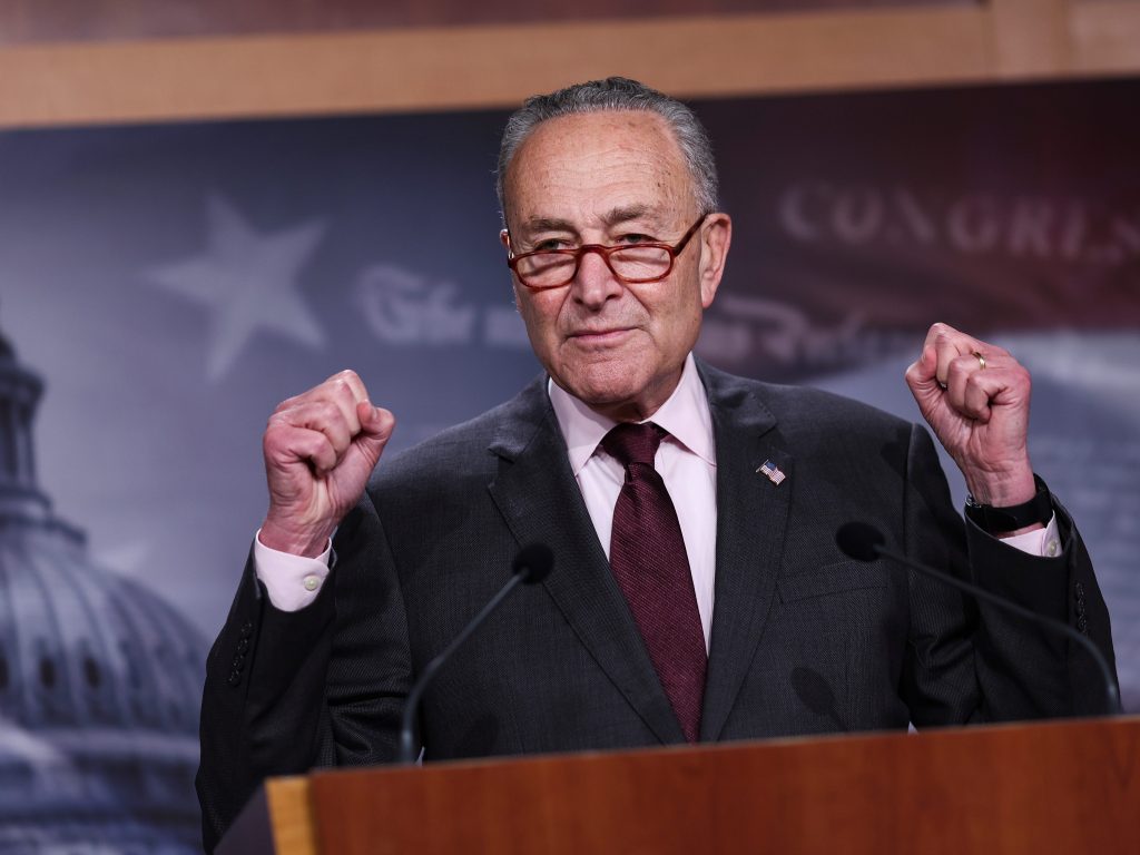 Chuck Schumer reacts to Democrats retaining control of Senate: ‘This election is a victory and vindication’