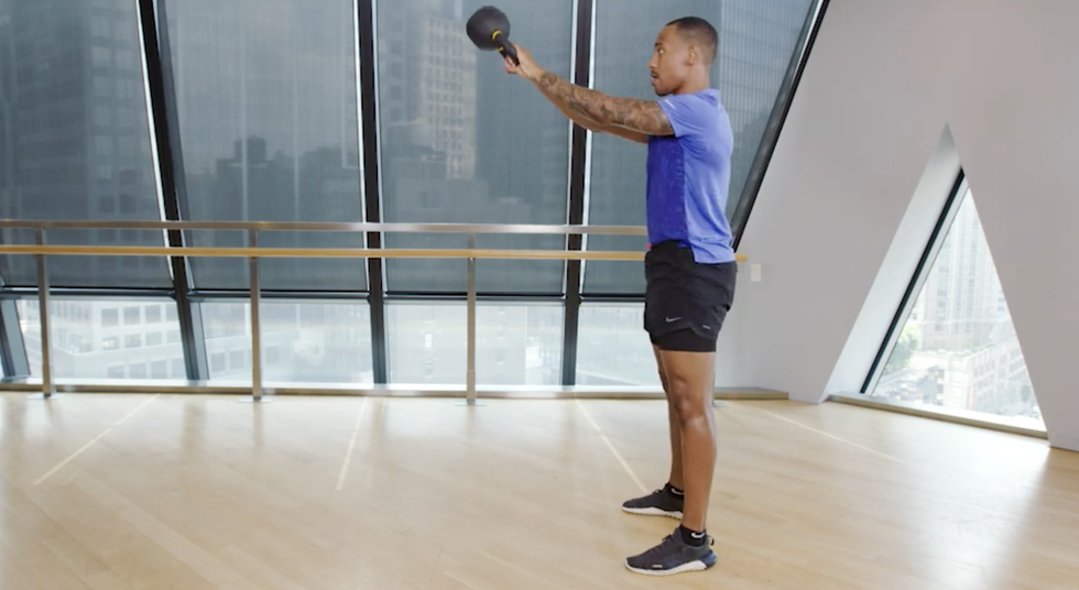 How to Do the Dead Stop Kettlebell Swing