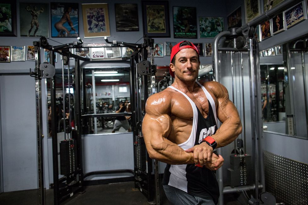 How Bodybuilder Sadik Hadzovic Eats and Trains in a Day