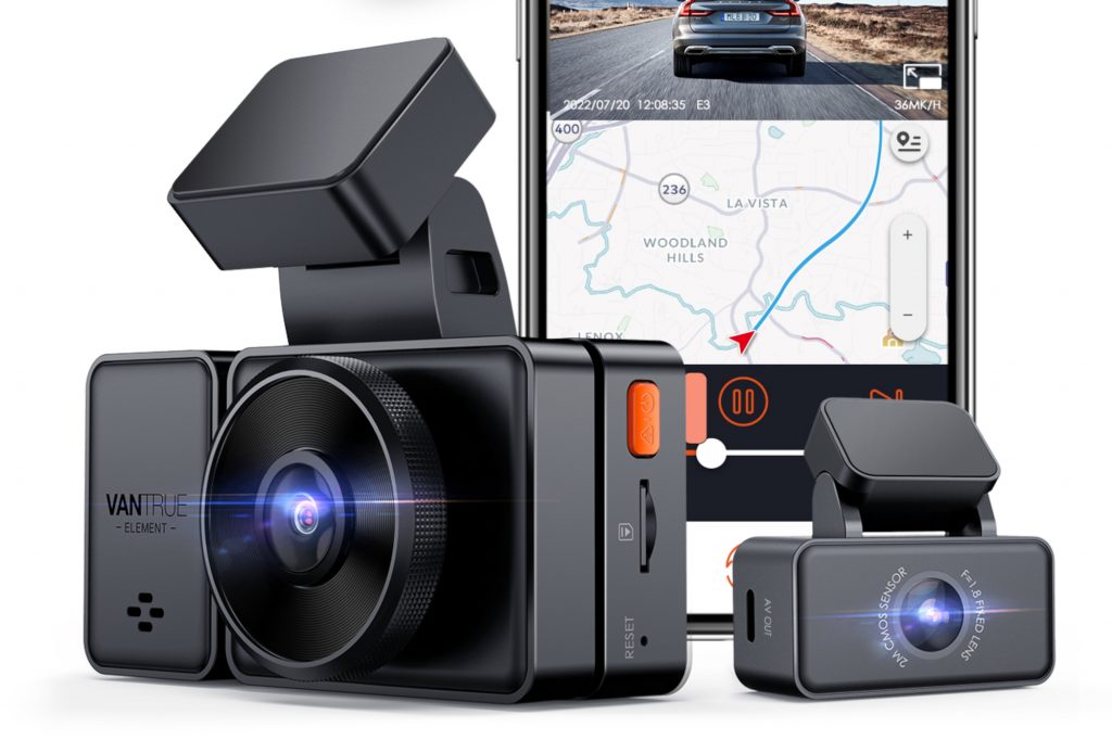 Vanture Element 3 dash cam review: Classy, three-channel goodness