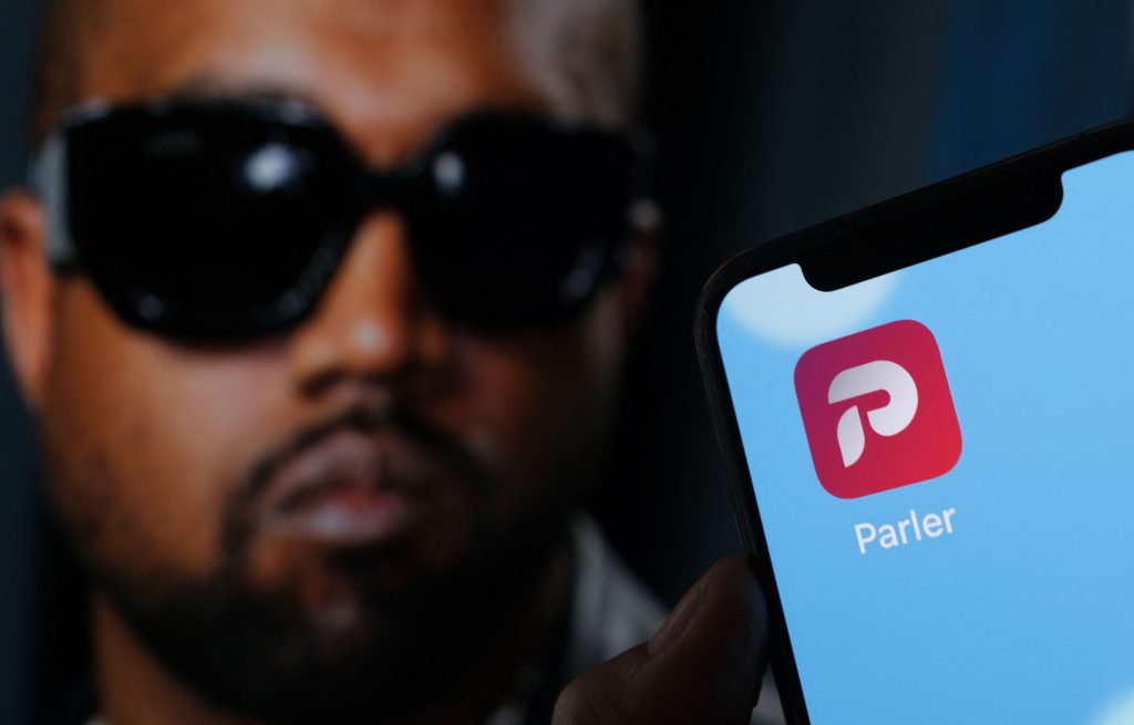 Ye is no longer buying Parler, the ‘free speech’ social media app