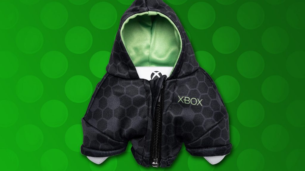 Bundle up your cold controller in a tiny, adorable Xbox hoodie