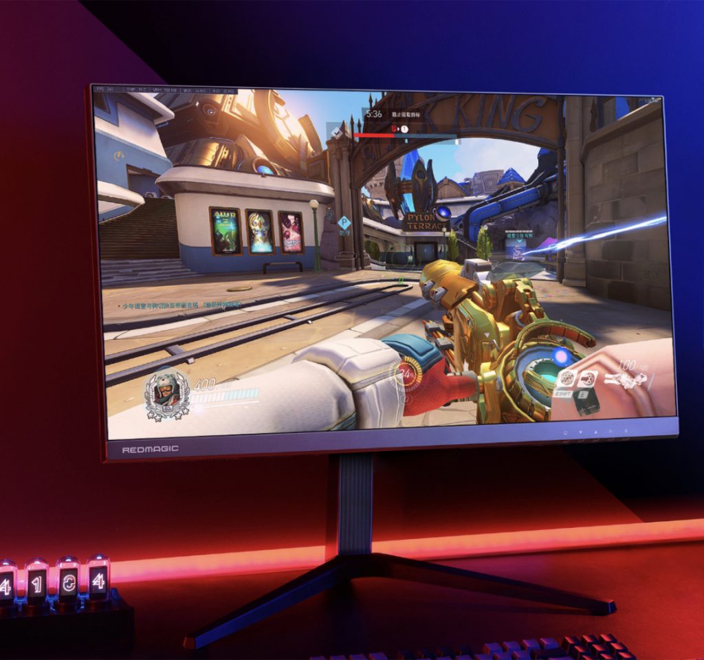 Nubia introduces another RedMagic gaming monitor with 2.5K resolution and 240 Hz refresh rate combination