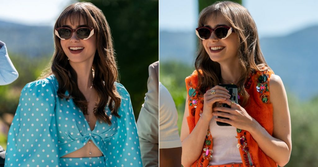 Why Lily Collins Wears Less Pink and More Pants in “Emily in Paris” Season 3