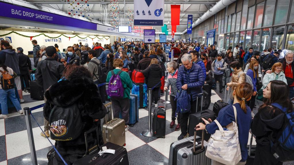 The extreme winter storm is already messing up holiday travel plans