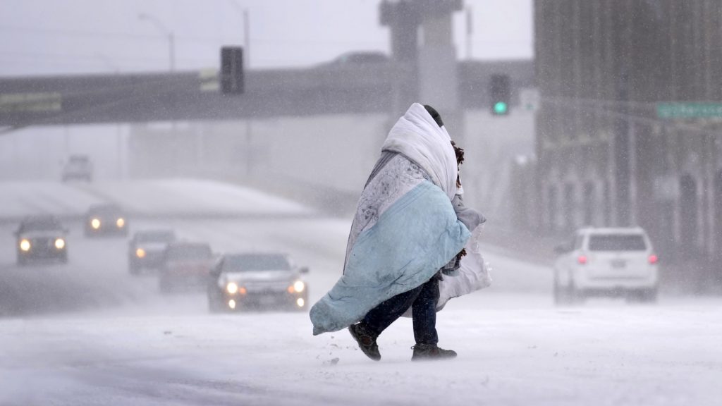 A massive winter storm is sweeping across the U.S., making holiday travel dangerous