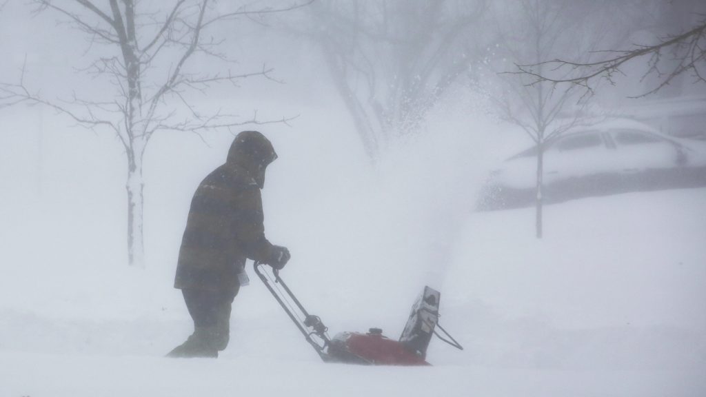 A dangerous storm disrupts travel and knocks out power across the U.S.