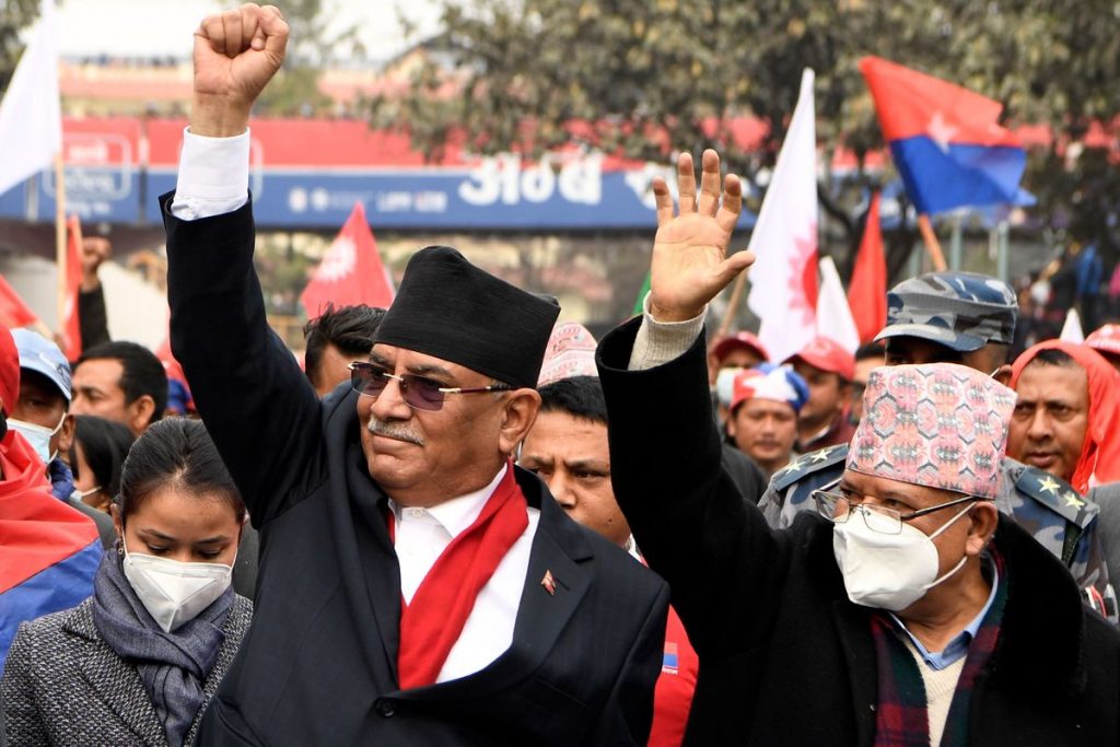 Leader of Ex-communist Rebels Becomes Nepal’s New PM