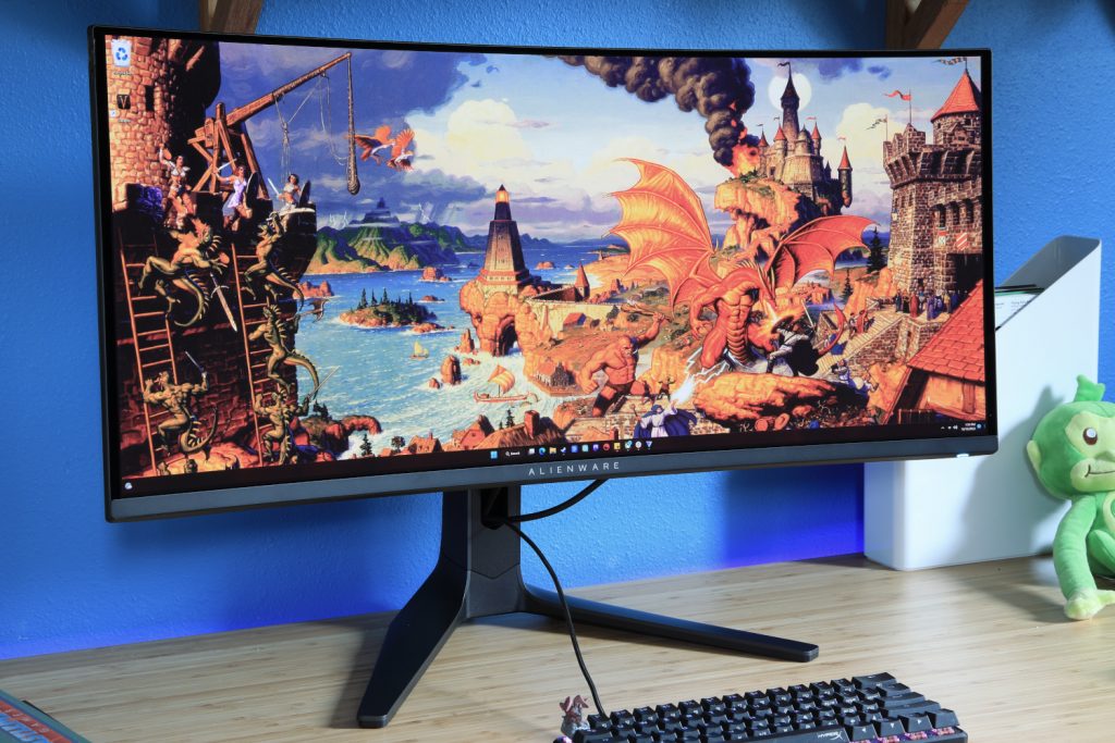 Alienware AW3423DWF review: Scion to the OLED gaming monitor throne