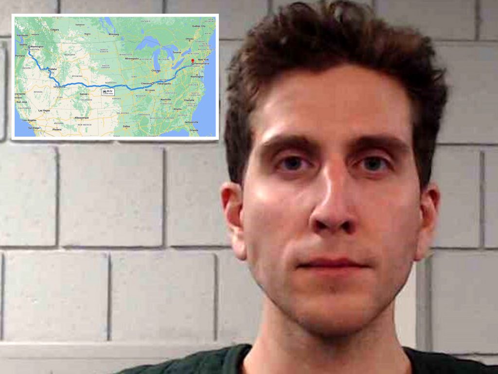 Body Cam Footage Shows Bryan Kohberger Traffic Stop on Drive Home