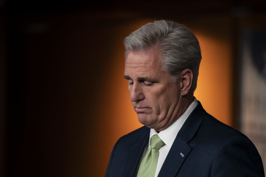 The Anti-McCarthy Right Has No End Goal Other Than Humiliating Him