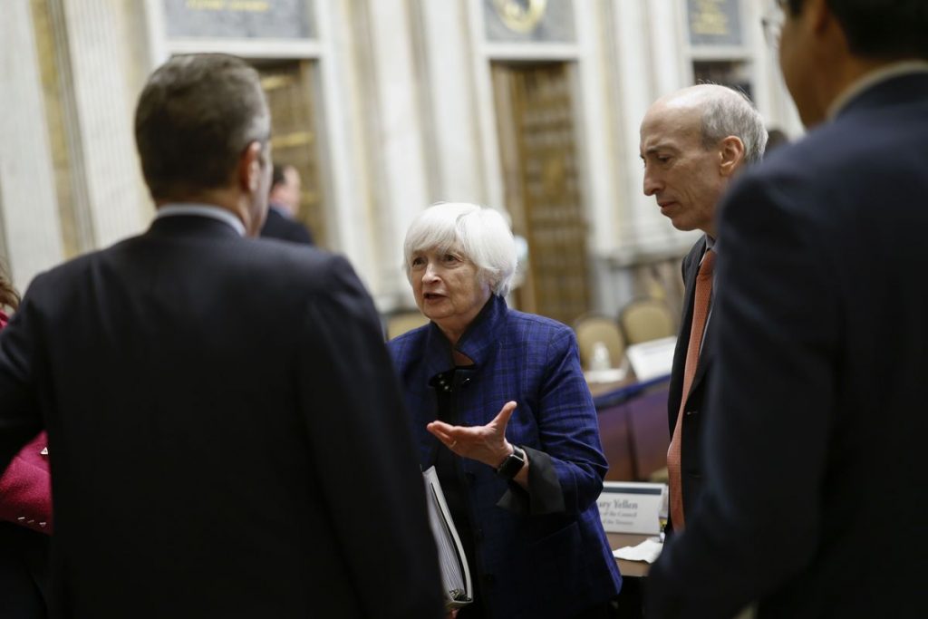Treasury’s Janet Yellen to Stay On at Biden’s Request as Debt Showdown Nears