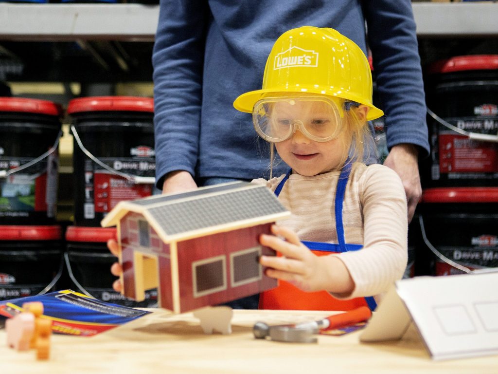 Lowe’s wants to host your kid’s next birthday party