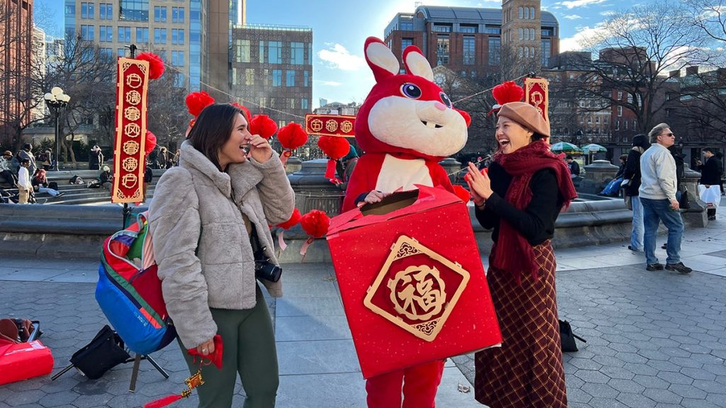 After ‘rough’ times, New York vloggers help usher in Chinese New Year in city