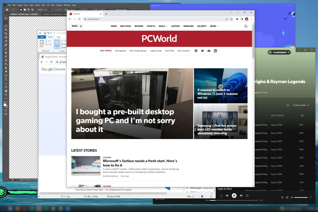 This fun Windows mouse trick instantly hides all inactive windows