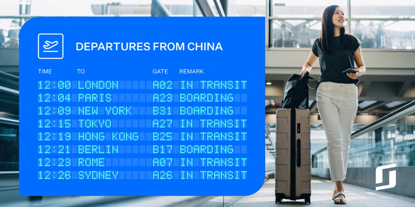 New Hotel Reservations Data From SiteMinder and Trip.com Group Displays Accelerating Upswing in Outbound Bookings From China