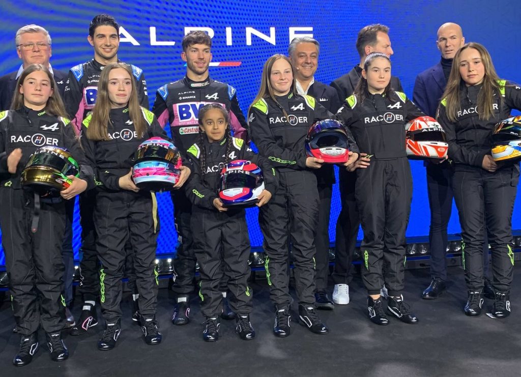 Formula One (F1) Renault Alpine Seeks Women Race Drivers
