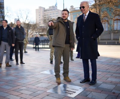 U.S. President Joe Biden makes surprise visit to Kyiv ahead of 1-year Ukraine war anniversary