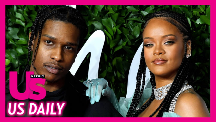 Rihanna Shows Off Baby Bump at Milan Fashion Week With ASAP Rocky: Pics