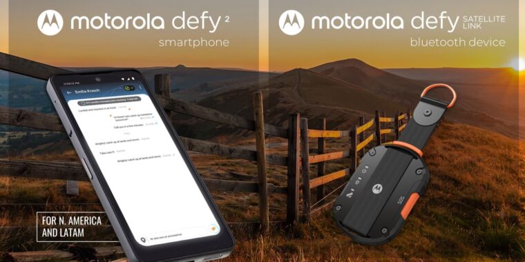 Motorola brings $5-a-month satellite messaging to any phone with new hotspot