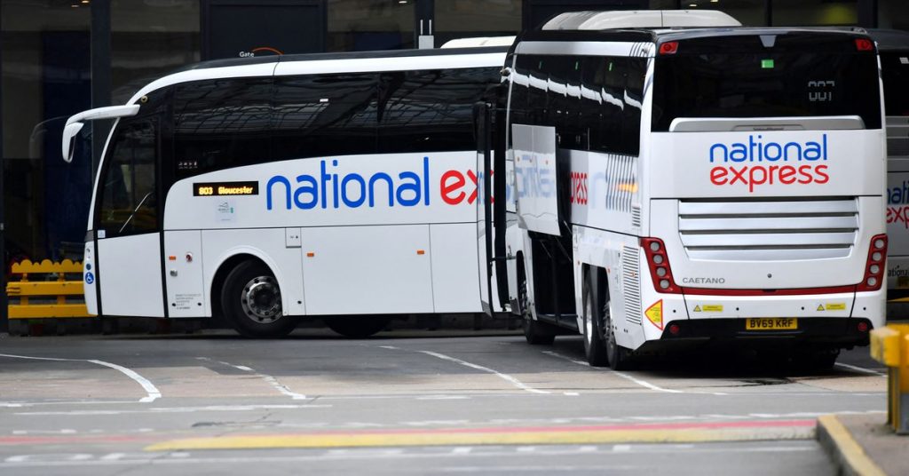 National Express says more Britons shift to buses after rail strikes