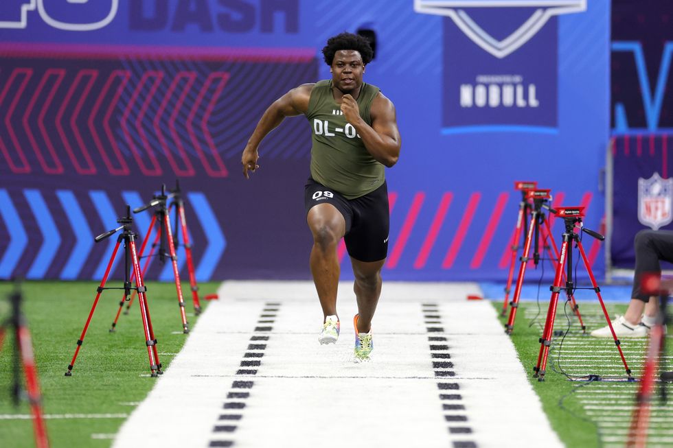 These Huge NFL Combine Prospects Are Frighteningly Fast