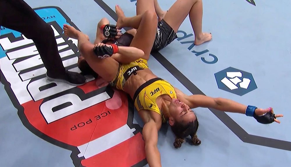 UFC 285 video: Tabatha Ricci submits Jessica Penne with slick armbar, declares start of ‘Baby Shark’ era