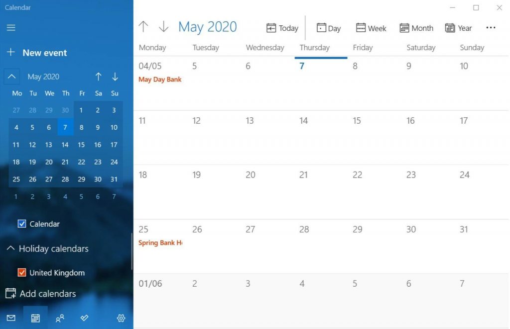 Fixed: Windows Calendar app is crashing after the latest update
