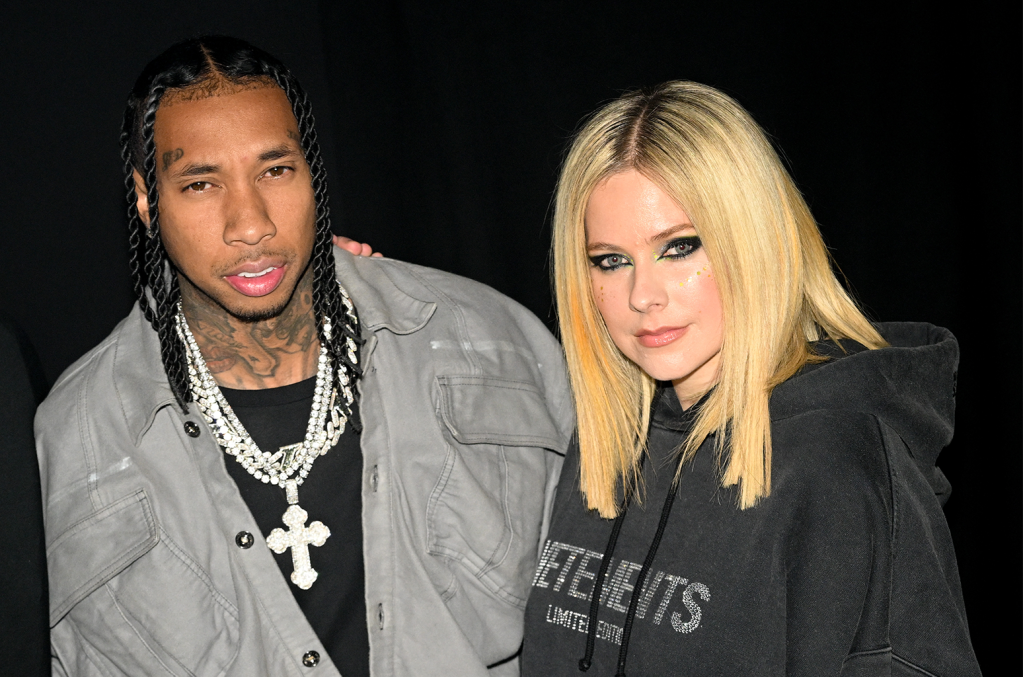 Avril Lavigne Spotted Kissing Tyga Following Mod Sun Split: See the Pic