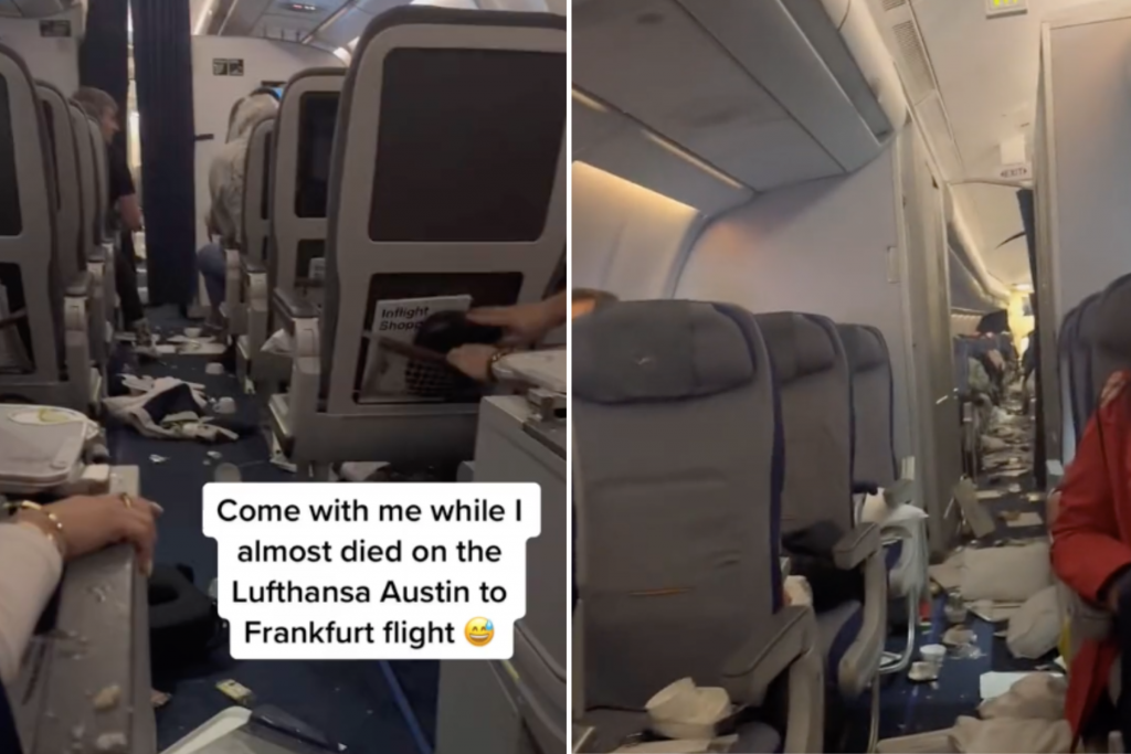 ‘Happy To Be Alive’—Video Shows Extent of Severe Turbulence on Texas Flight