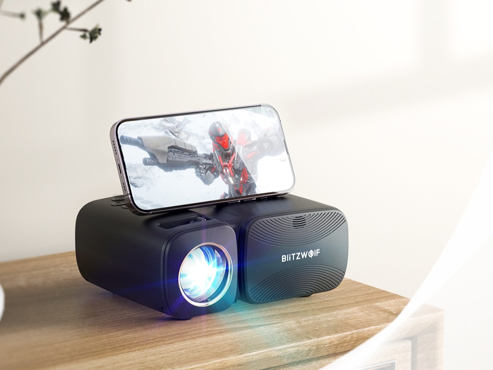 BlitzWolf BW-V3 Mini LED Projector now available worldwide