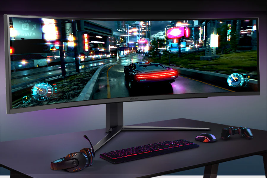 LG UltraGear 49GR85DC-B: New 49-inch curved gaming monitor showcased with 240 Hz refresh rate