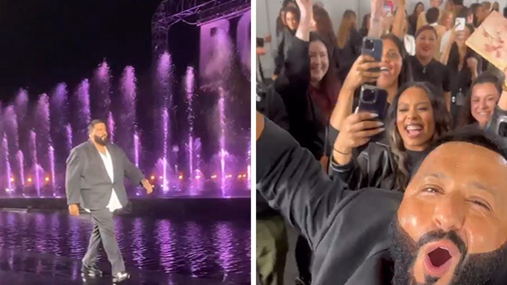 DJ Khaled Makes Runway Debut with Naomi Campbell For Hugo Boss