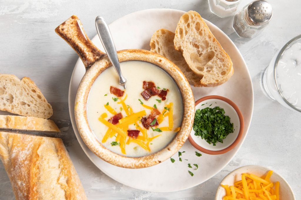 Our Coziest Old-Fashioned Potato Soup Recipe