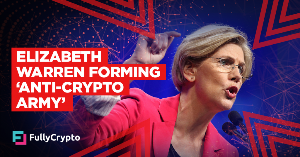 Elizabeth Warren Forming ‘Anti-Crypto Army’