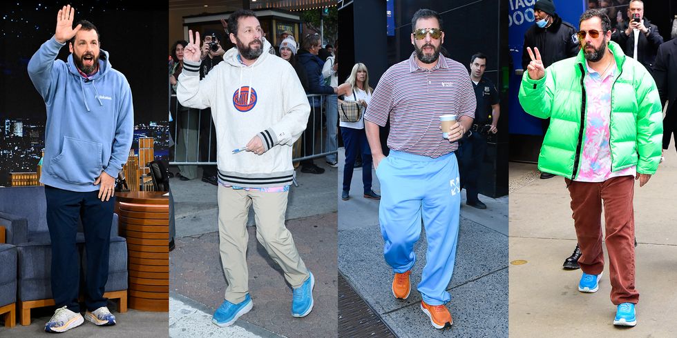 Adam Sandler Cares About Being Comfy, So of Course He Wore Hokas on the Red Carpet