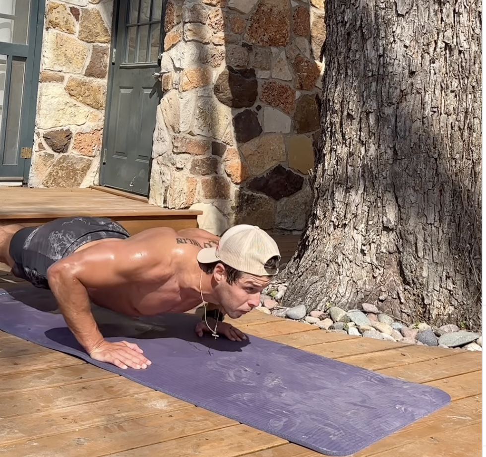 Miranda Lambert’s Husband Brendan McLoughlin Posted a Shirtless Workout Video on Instagram