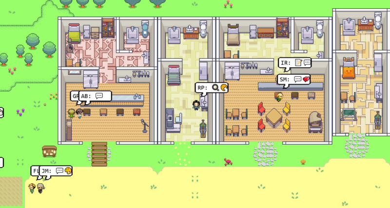 Surprising things happen when you put 25 AI agents together in an RPG town