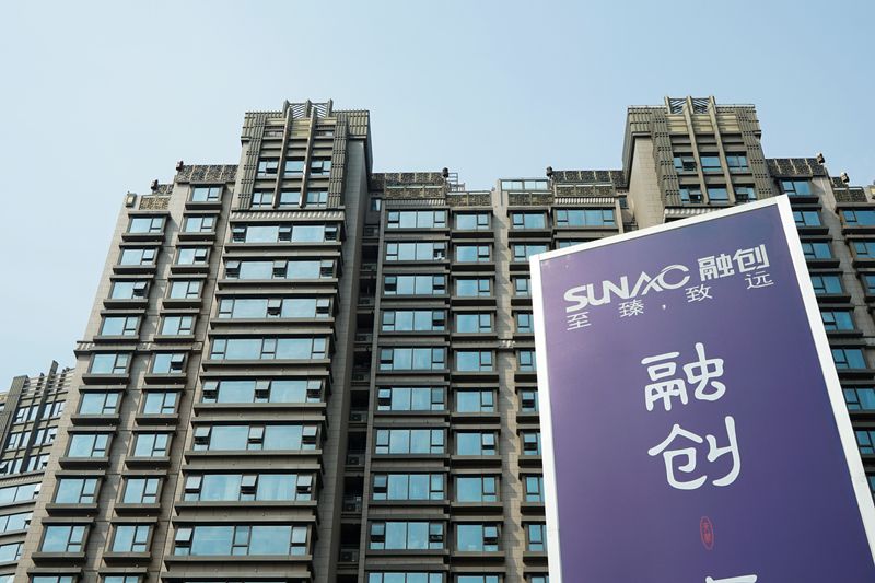 China developer Sunac shares plunge after year-long suspension ends
