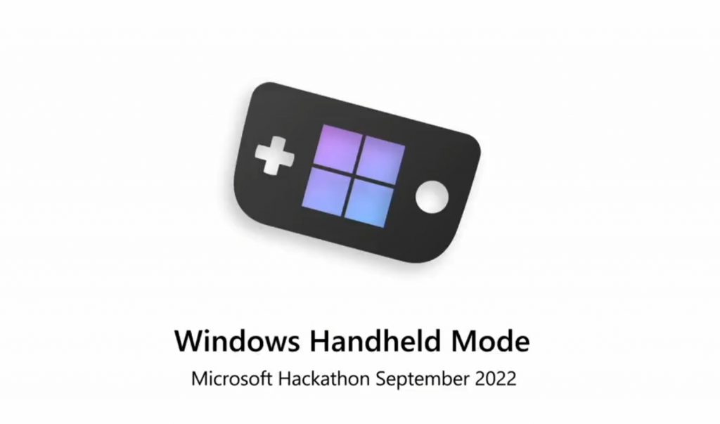 Windows Handheld Mode experiment for Steam Deck rivals leaks, because duh