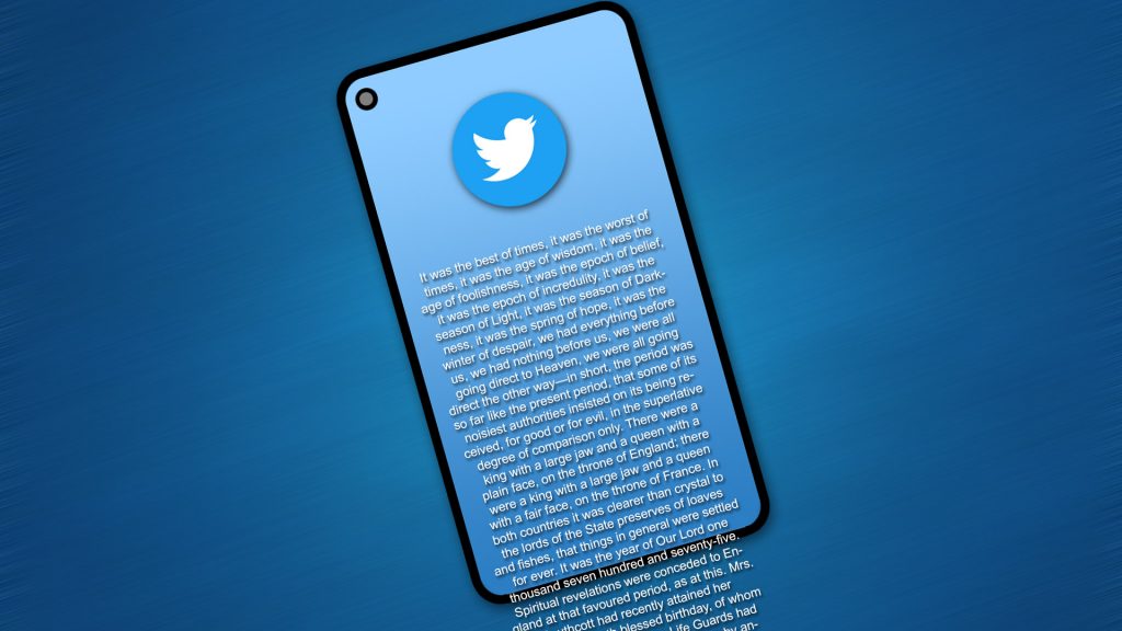 Paying Twitter users can now post up to 10,000 characters
