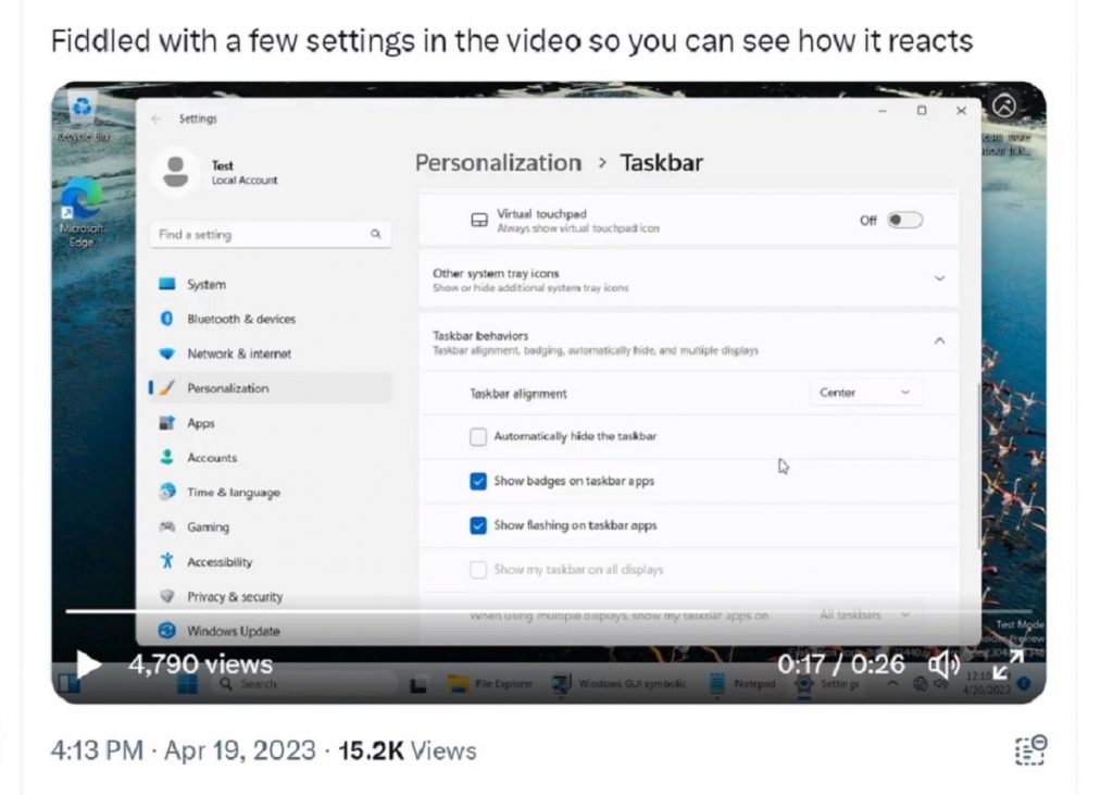 Microsoft tests Windows taskbar tweaks you’ll actually care about