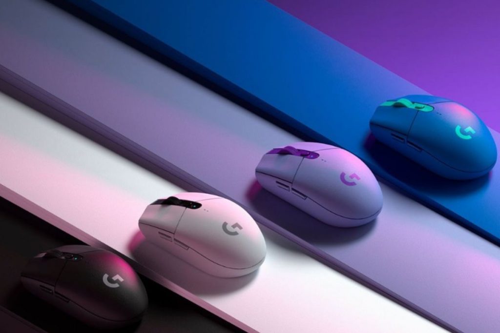 This colorful wireless Logitech G305 gaming mouse is only $40