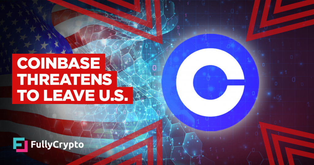 Coinbase Threatens to Leave U.S. if Regulations Don’t Improve