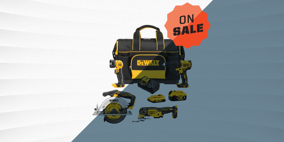 Get This DeWalt Four-Tool Combo Kit for 37% Off at Lowe’s