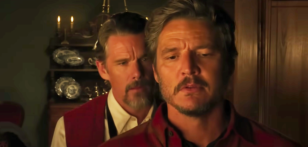 Here’s Your First Look at Pedro Pascal and Ethan Hawke as Gay Cowboys in Strange Way of Life